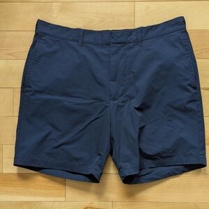 J. Crew Navy Blue Men's Flat Front Shorts